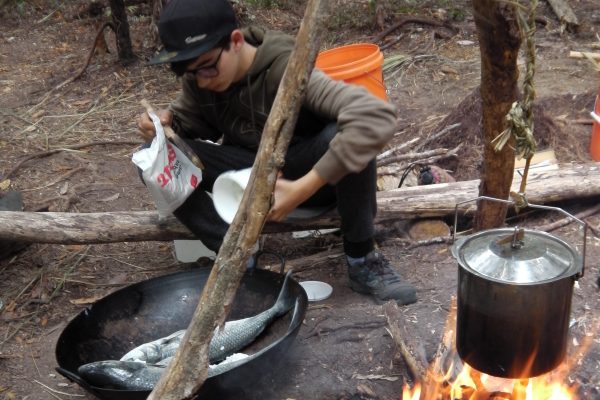 Kochen Feuerstelle